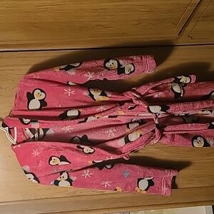 Komar Kids robe, size m, pink